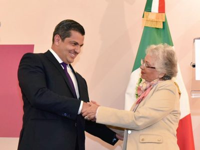 Sánchez Cordero afirma que en la Segob hay "dream team" con la incorporación de Peralta