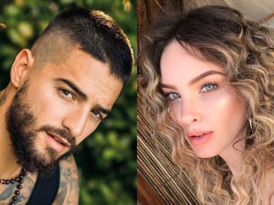 ¡Hay amor! Se confirma la relación entre Maluma y Belinda. ¡Son tan tiernos!