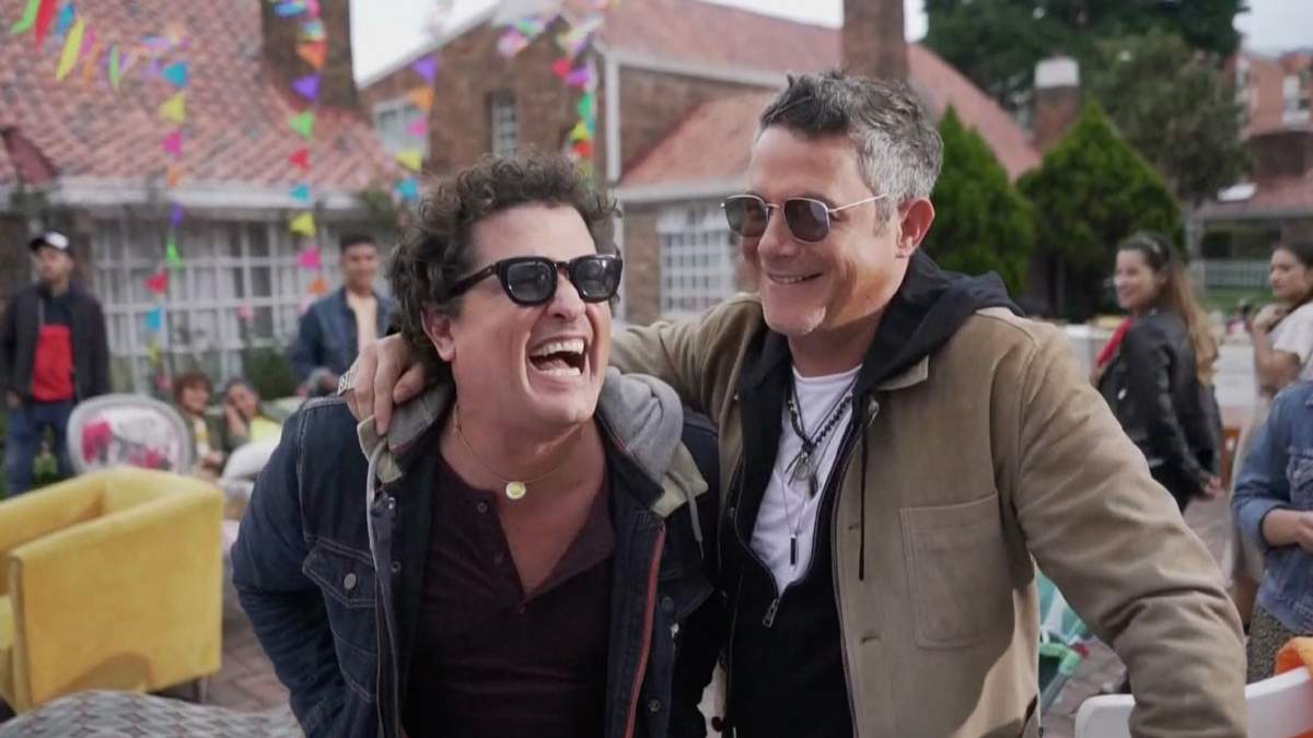 Alejandro Sanz - Carlos Vives. Fuente: (Instagram)