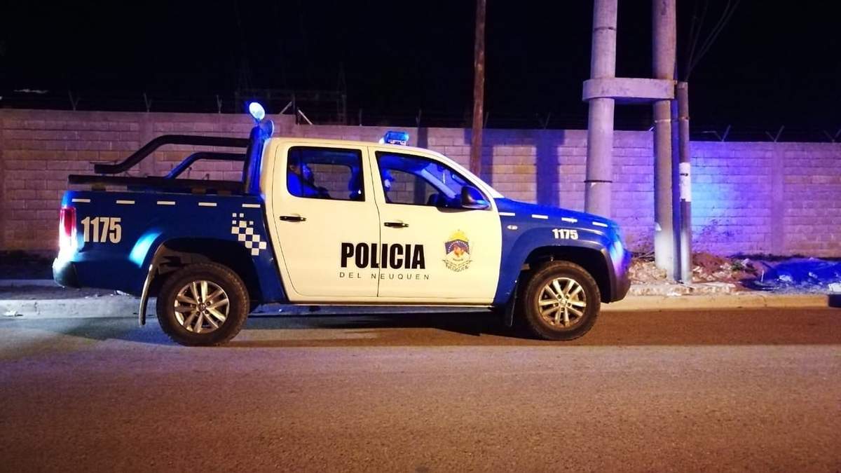 Policía de Neuquén. Fuente: (Twitter)