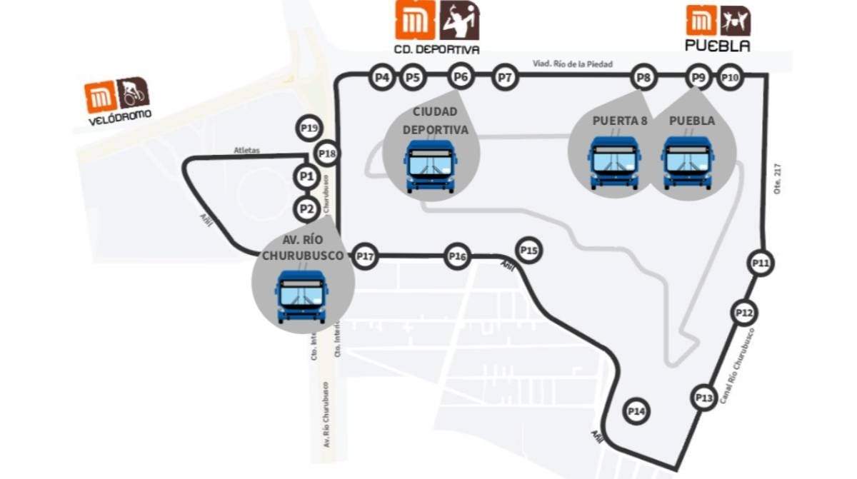 Acceso por Metro