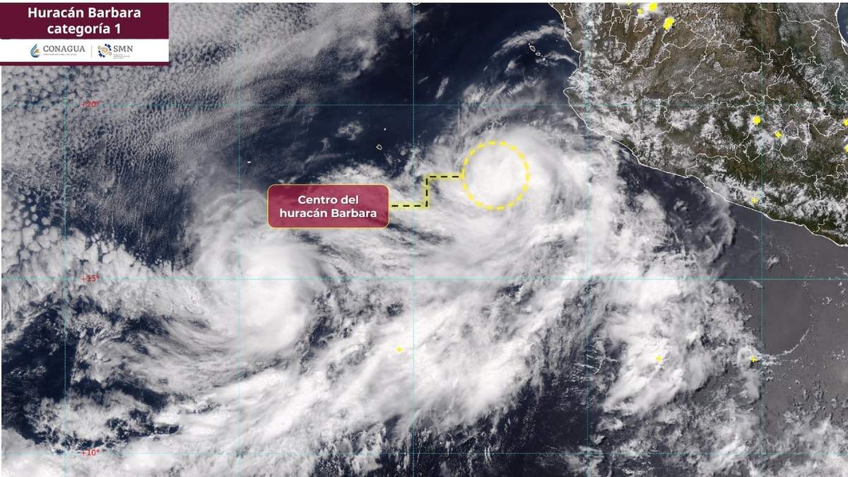 El primer huracán de la temporada en el Pacífico