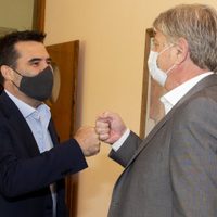 Energía: Darío Martínez se reunió con el gobernador de La Pampa