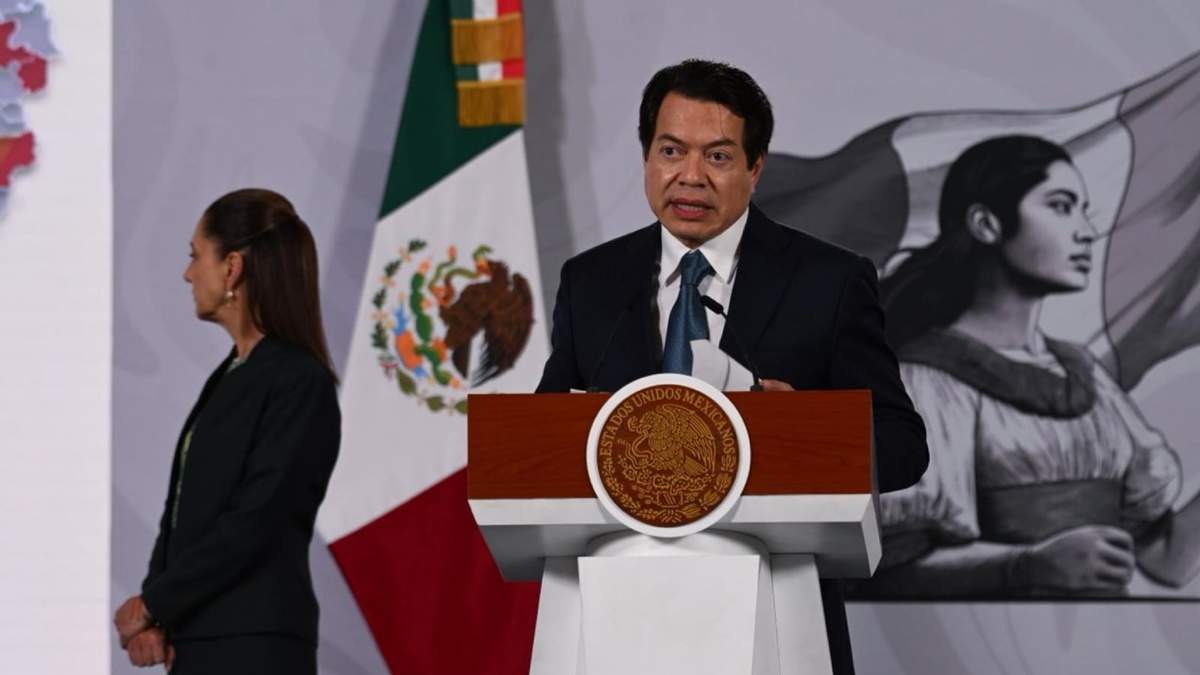 El secretario de Educación Pública, Mario Delgado