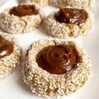 Pepas de coco y dulce de leche: un manjar difícil de resistir, en una receta muy fácil de hacer