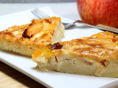 Torta de manzanas súper fácil y económica para los mates: distinta a todas e ideal para los mates