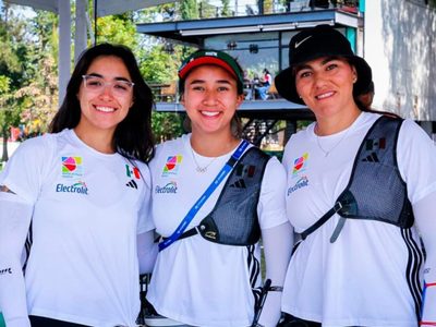 Bronce para México en la Copa del Mundo de tiro con arco en Puebla