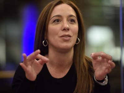 María Eugenia Vidal fue dada de alta de coronavirus y se reencontró con su familia