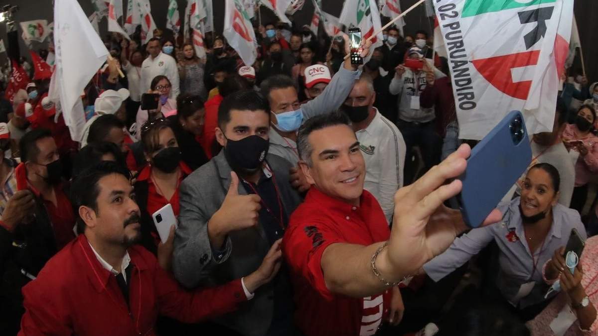 Alejandro Moreno en Michoacán