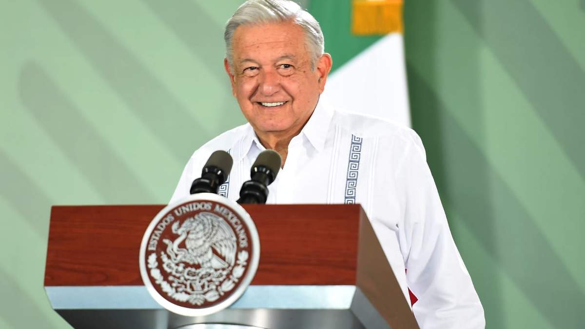 El presidente durante la conferencia de prensa de este miércoles