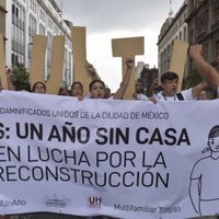 Damnificados del 19S denuncian caos en el Invi para la reconstrucción de sus edificios