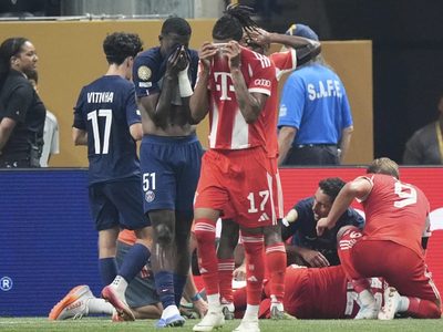 Jamal Musiala, jugador del Bayern Múnich, sufre terrible lesión en el Mundial de Clubes (Video)