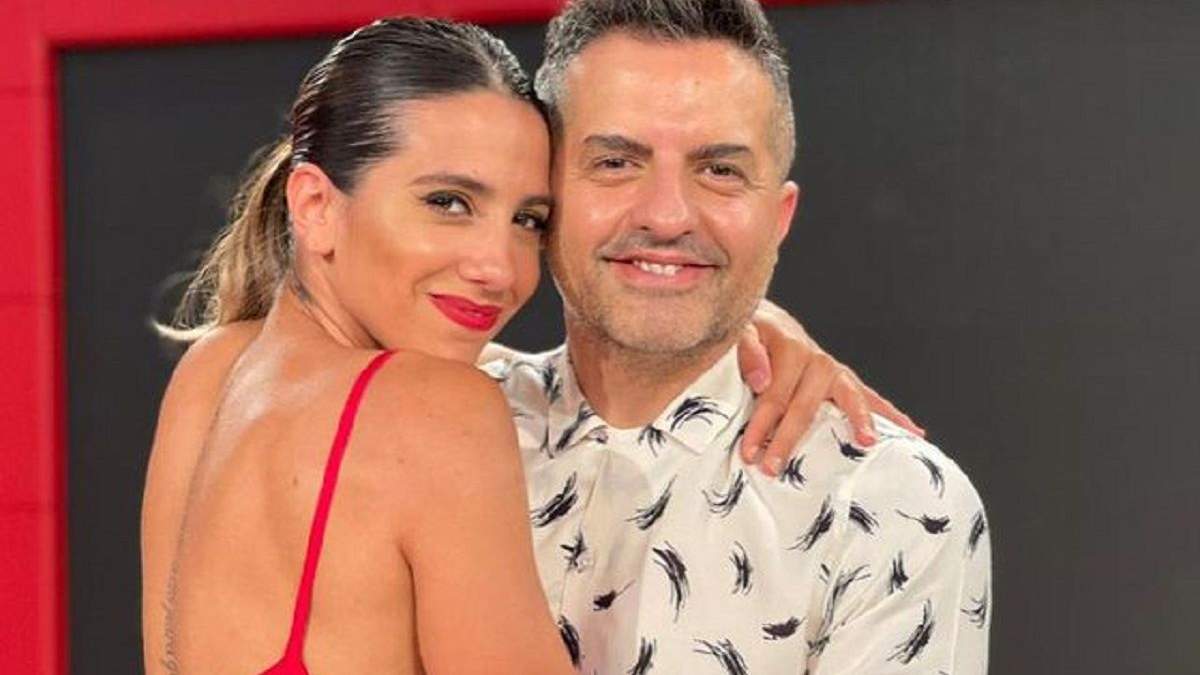 Cinthia Fernández y Ángel de Brito. Fuente: (Instagram)