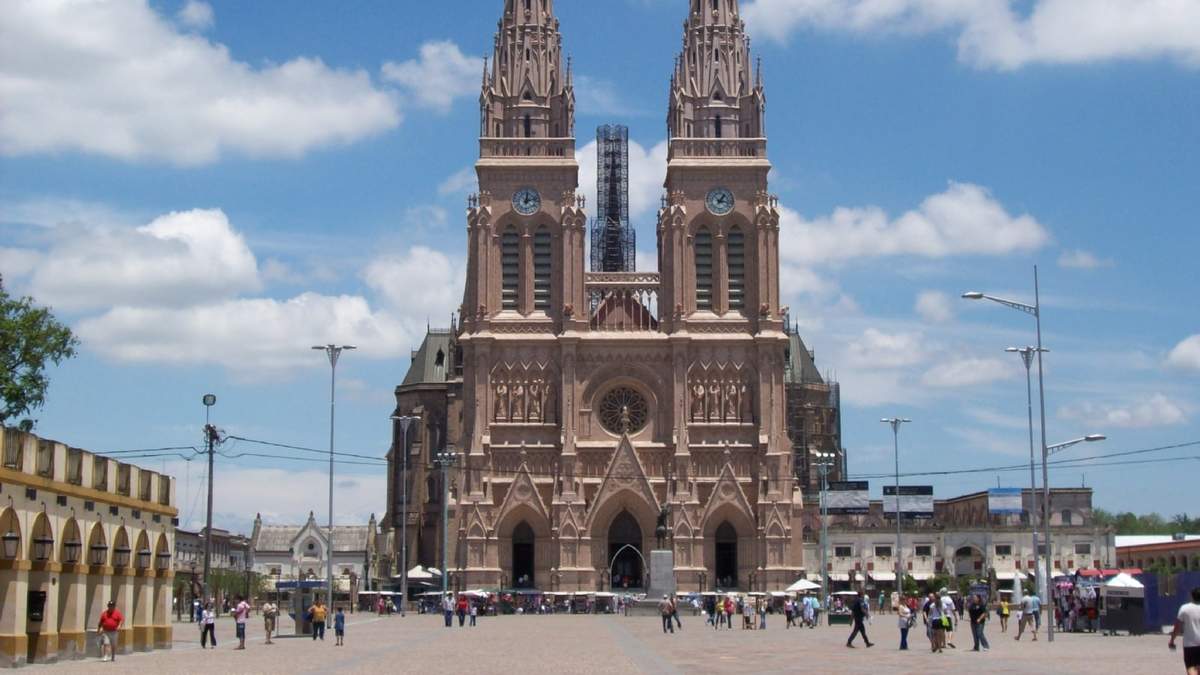 Basílica de Luján. Fuente: (Twitter)