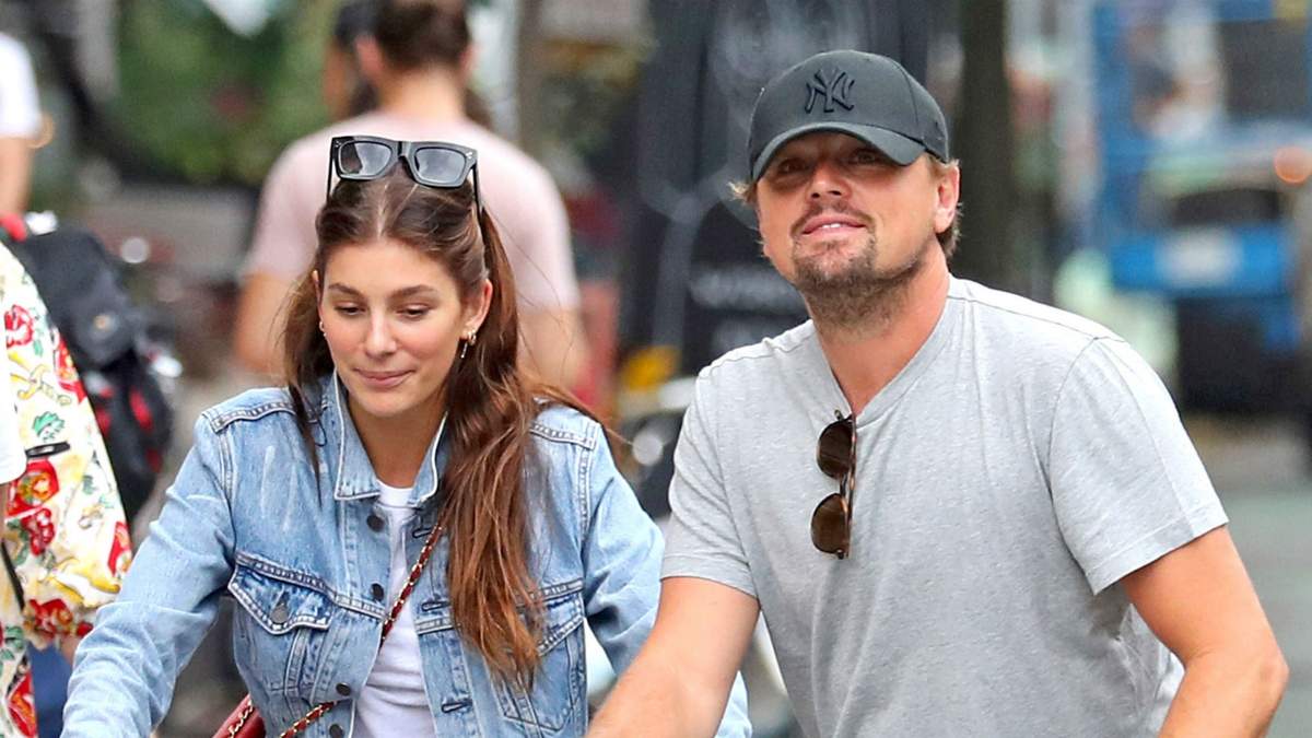 Camila Morrone y Leonardo DiCaprio. Fuente: (Twitter)