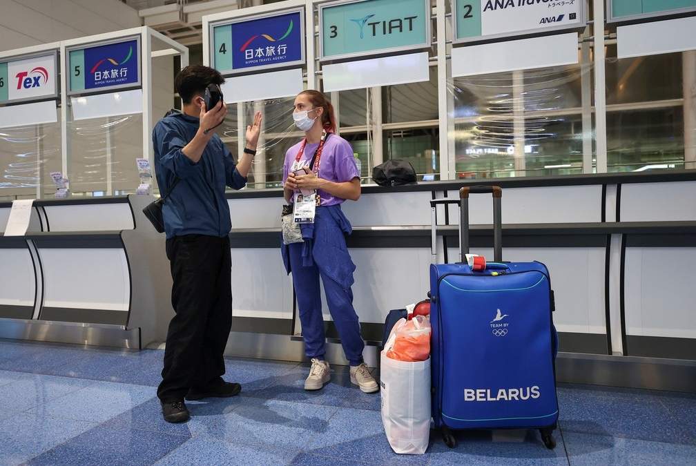Las embajadas de República Checa y Polonia en Japón han ofrecido su apoyo a la atleta bielorrusa