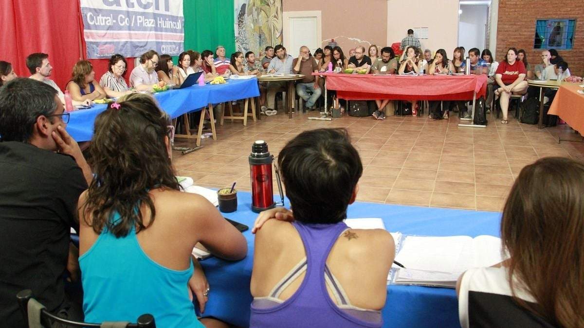 Plenario de ATEN. Fuente: (Twitter)