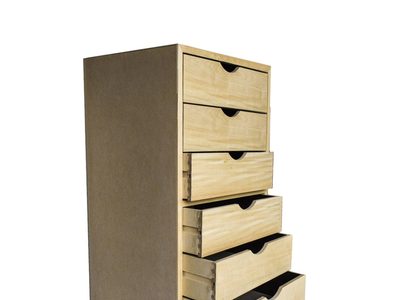 Transformá tu cajonera de madera vieja y dejala como nueva con esta idea: como las que están de moda en Pinterest