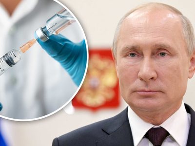 Putin se aplica la dosis 2 de la vacuna contra el virus, sin cámaras ni testigos