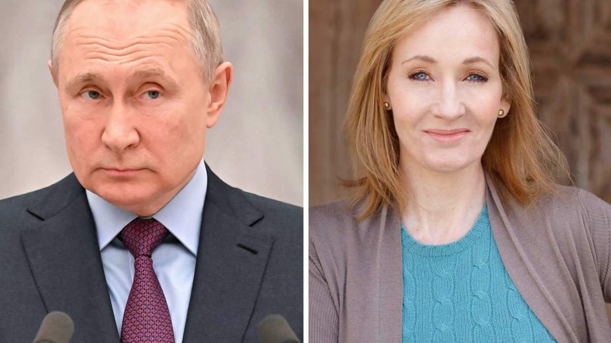 El mandatario ruso y la autora de Harry Potter