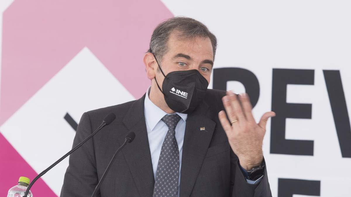 El consejero presidente del Instituto Nacional Electoral, Lorenzo Córdova