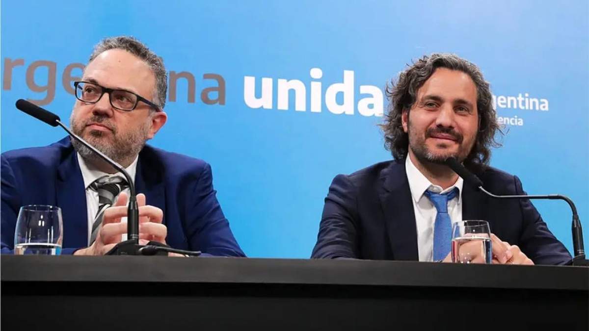Matías Kulfas y Santiago Cafiero. Fuente: (Twitter)