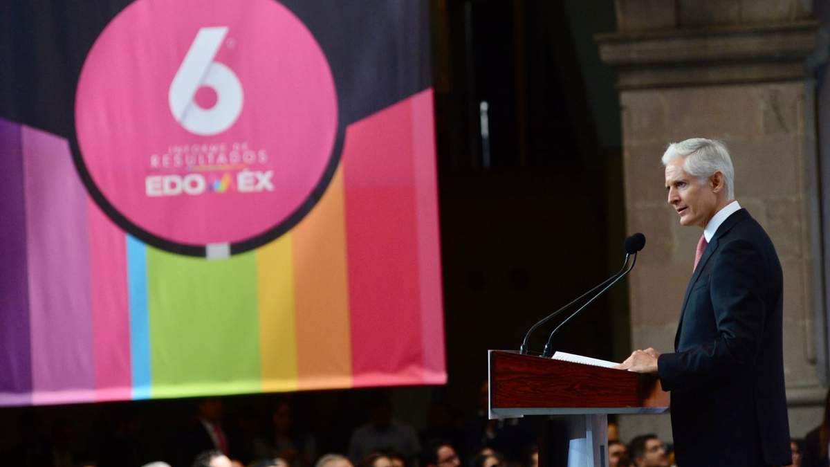Sexto y último informe de gobierno de Alfredo del Mazo