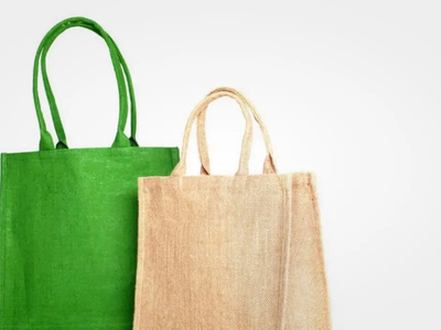 Con 1 bolsa de tela o Tote Bag que esté vieja o rota: creá esto tan hermoso y súper chic para decorar el centro de tu mesa