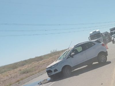 Dos accidentes sobre la ruta 51 dejó cuatro heridos, entre ellos, dos menores
