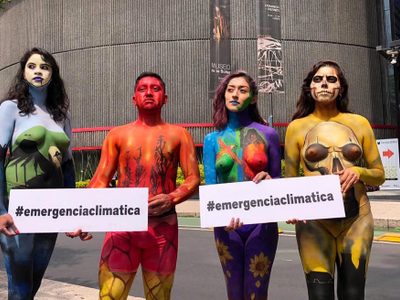 Activistas exigen al gobierno de México que integre el combate al cambio climático como prioridad nacional