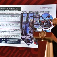 AMLO pide a FGR investigar sobre "prestanombres", presunto dueño de la mina el Pinabete, Coahuila