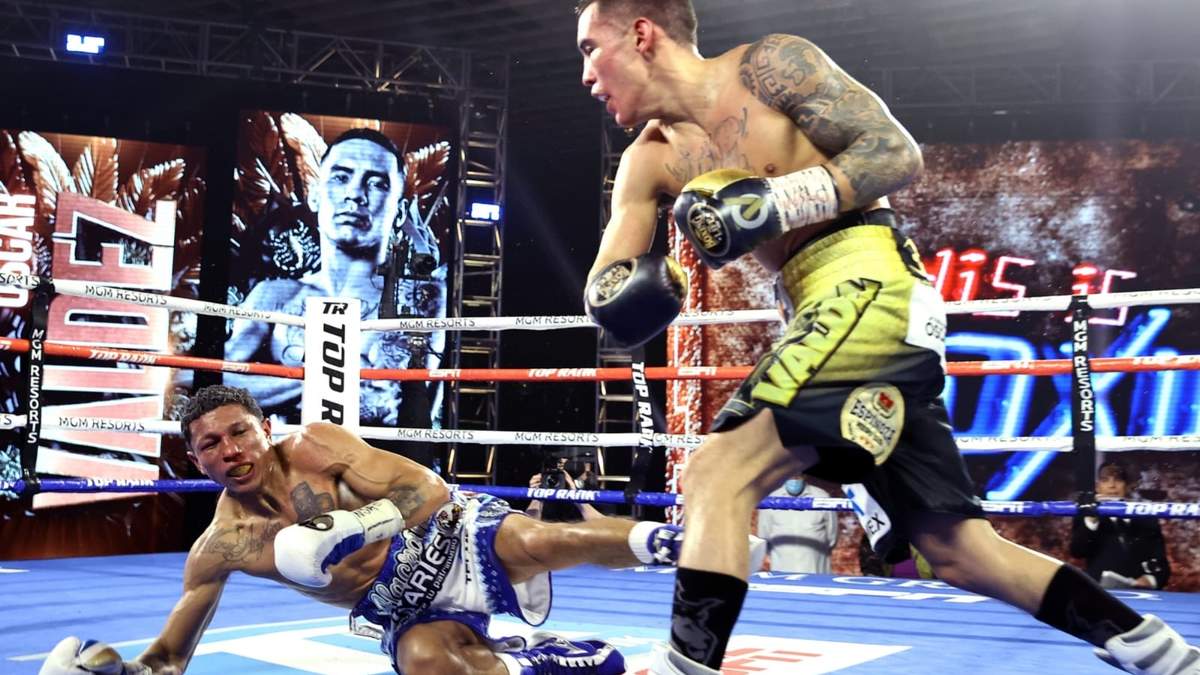 Valdez vs. Berchelt. Fuente: (Instagram)