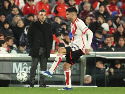 Castigado: Gallardo se cansó y lo quitó del once titular de River