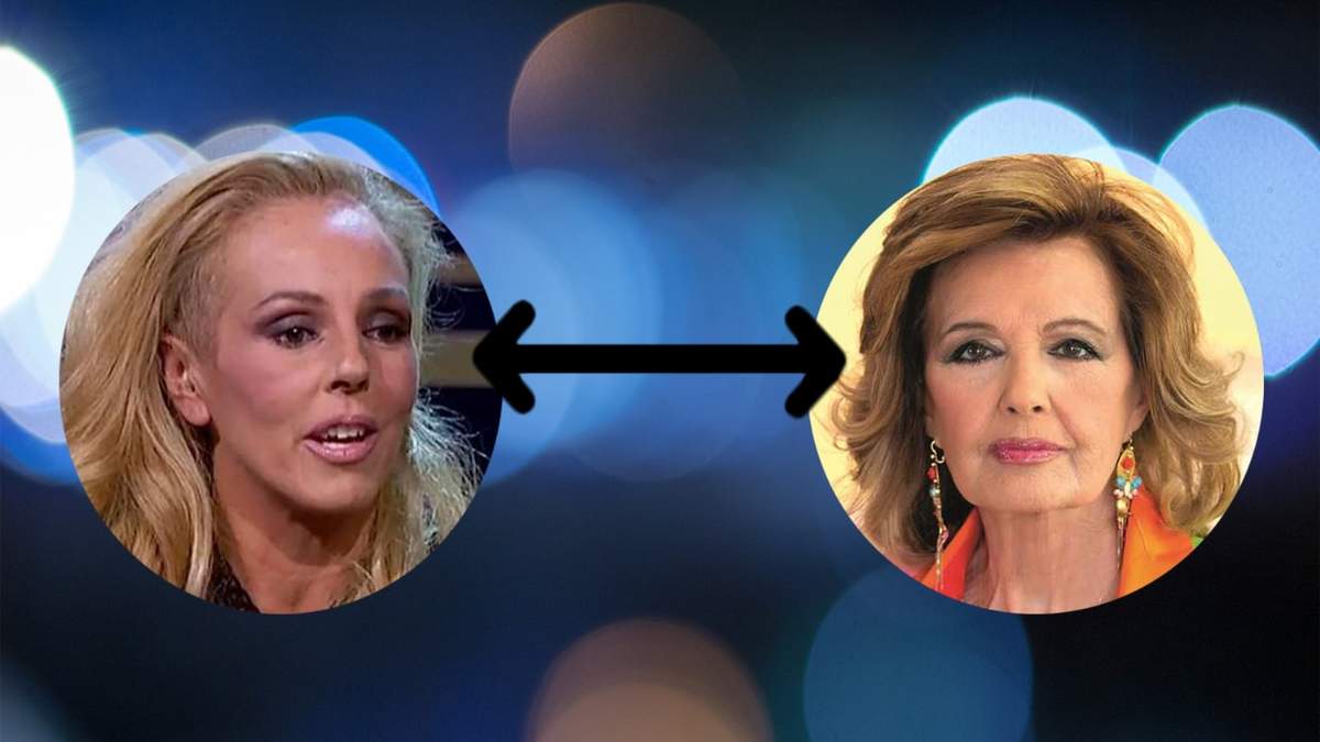 Rocío Carrasco y María Teresa Campos. Fuente: (Minuto Neuquén)