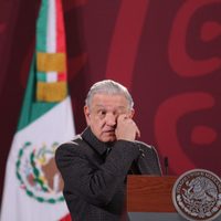 AMLO elogia proceso de elección en el STPRM y se deslinda del ganador, Ricardo Aldana