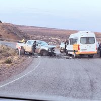Choque múltiple en Añelo dejó varios heridos en la ruta del petróleo