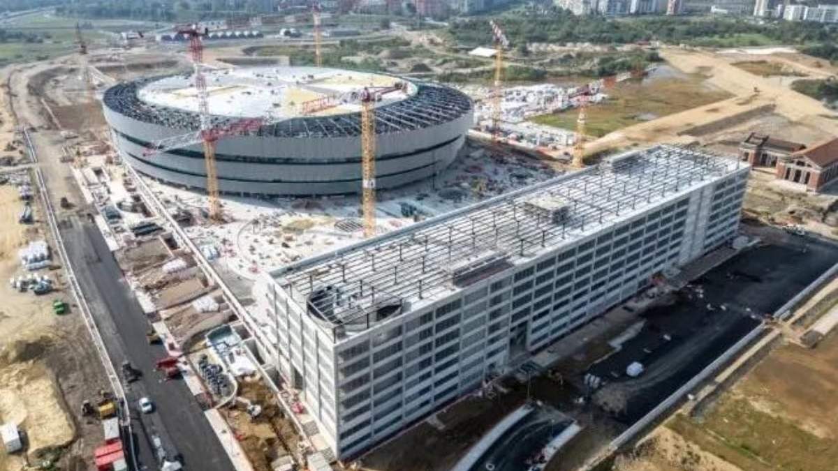 Obras en la Arena PalaItalia