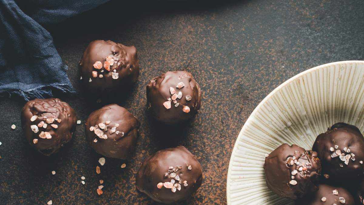 Bombones de chocolate y naranja. Fuente: (Instagram)