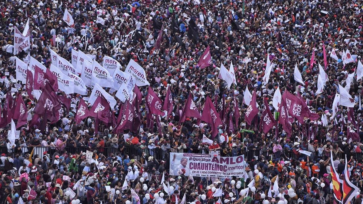 Morena. Polarización interna