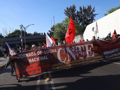 CNTE anuncia paro nacional de 72 horas y marcha en CDMX