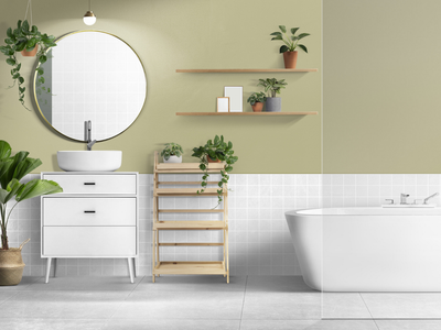5 plantas hermosas y de moda que son perfectas para colocar en el baño