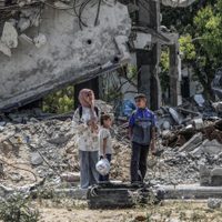 Al menos 22 palestinos muertos en bombardeos del Ejército israelí en el Deir al Balá, Gaza