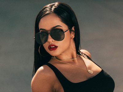 Está preciosa: Becky G en un día normal de su vida está más linda que nunca
