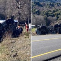 Murieron dos camioneros argentinos en una ruta de Chile, uno era de Cipolletti