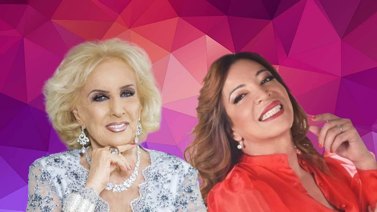 Mirtha Legrand y Lizy Tagliani. Fuente: (Minuto Neuquén)