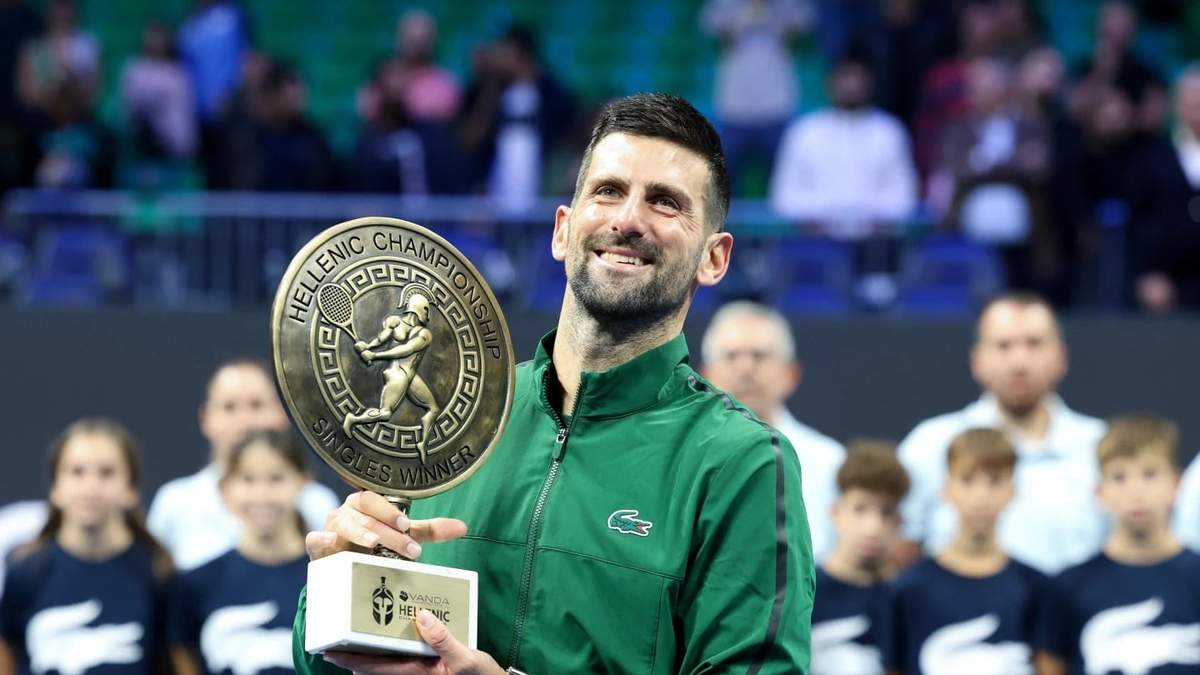 Djokovic gana en Atenas y alcanza su título 101 de ATP