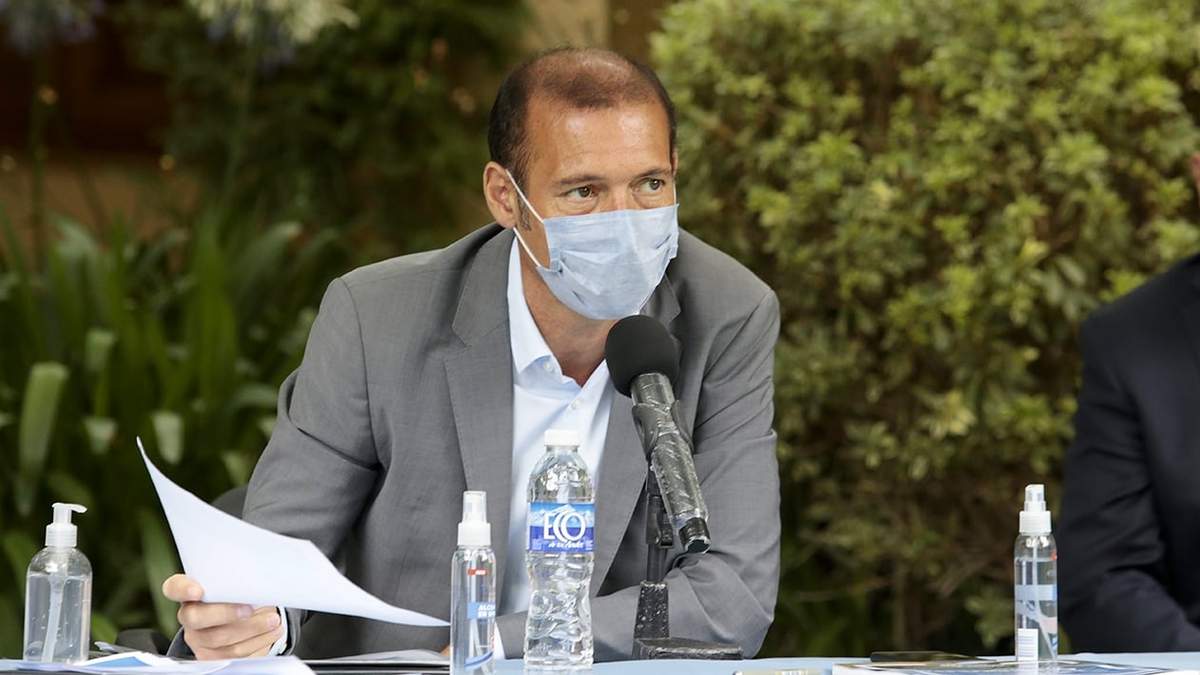 Omar Gutiérrez, gobernador de Neuquén. Fuente: (Twitter)