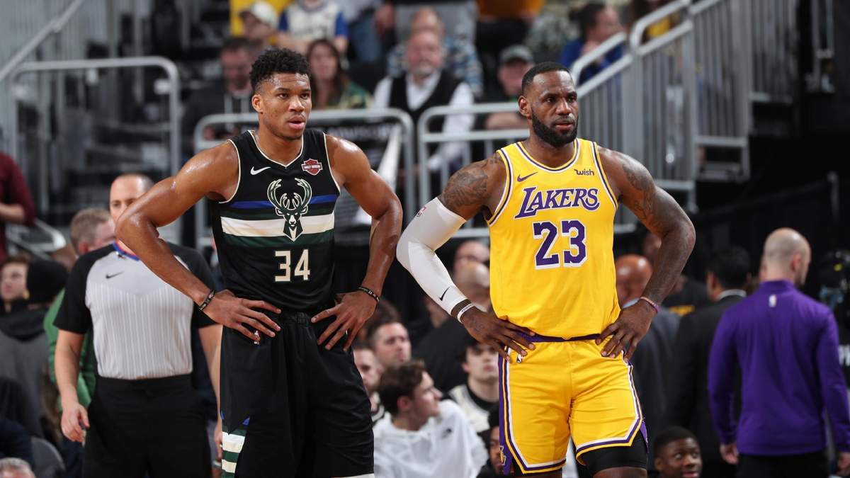 Lebron vs Giannis. Fuente (Instagram)