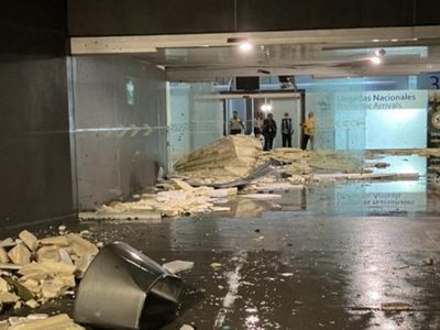 El aeropuerto de Acapulco estará fuera de servicio de manera indefinida