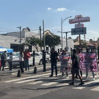 Vecinos protestan contra proyecto residencial en Fuentes Brotantes en Tlalpan